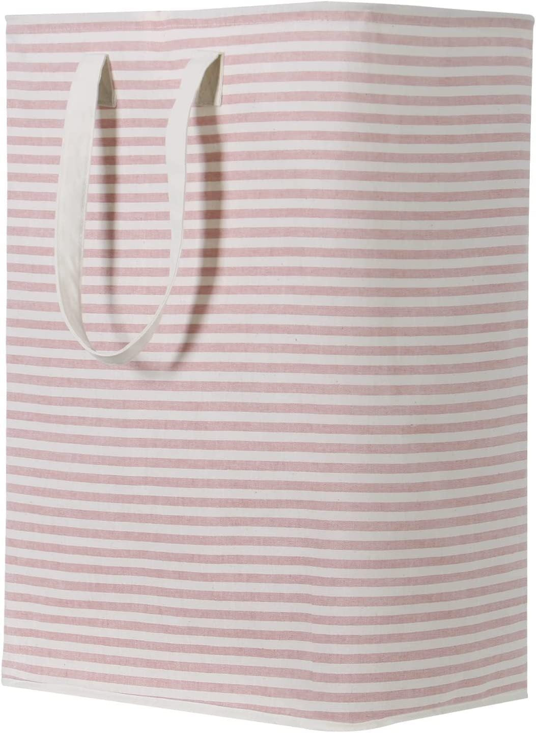 Faltbarer, feuchtigkeitsbeständiger Wäschekorb mit Streifen, Schmutzwäschekorb