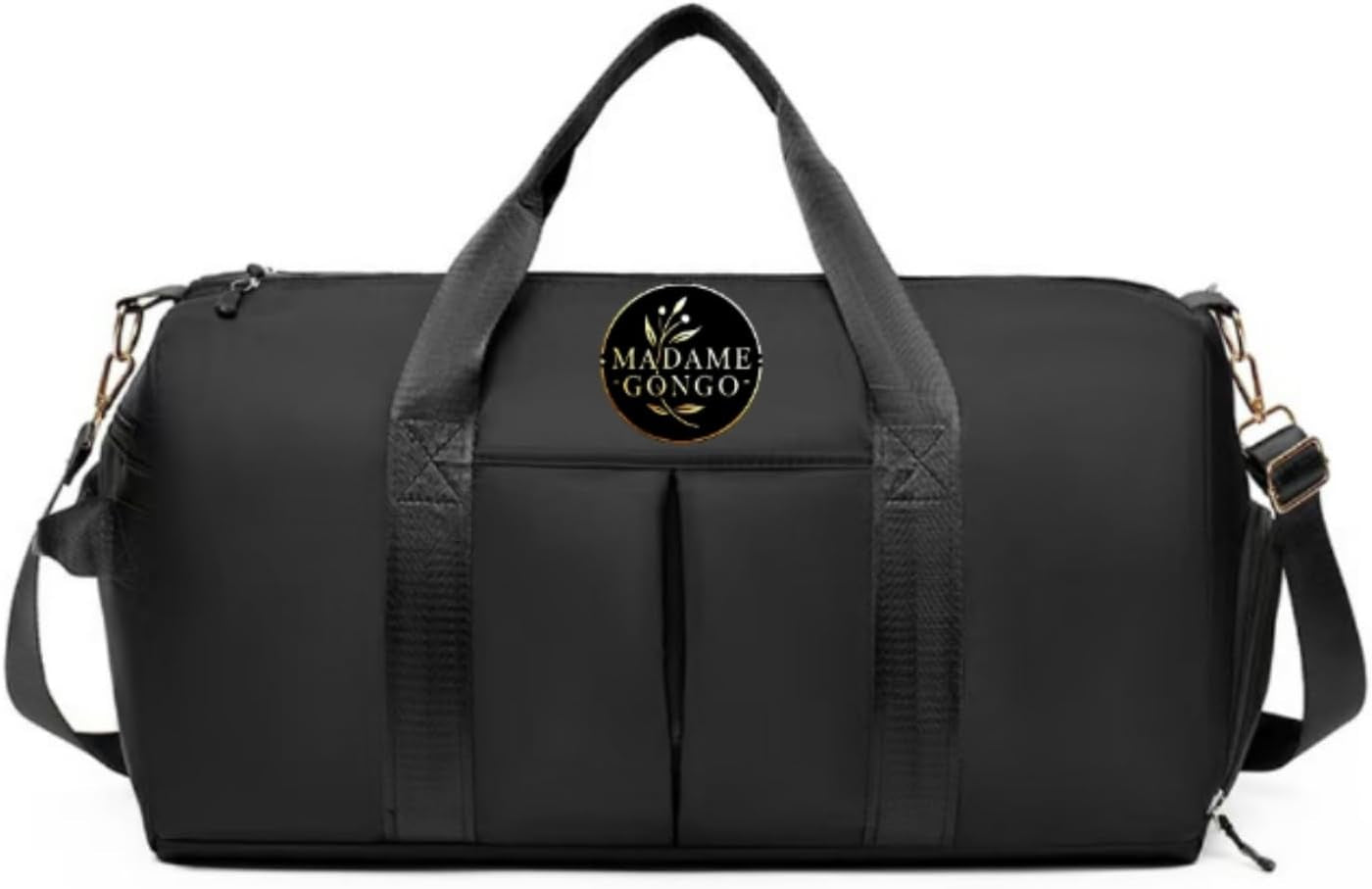 Sport & Reisetasche Schwarz, Sport Duffel Bag Mit Schuhfach & Nass Fach, Wasserdichte Sporttasche, Große Gepäcktasche Für Teenies, Herren & Damen, Fitness, Urlaub & Reisen