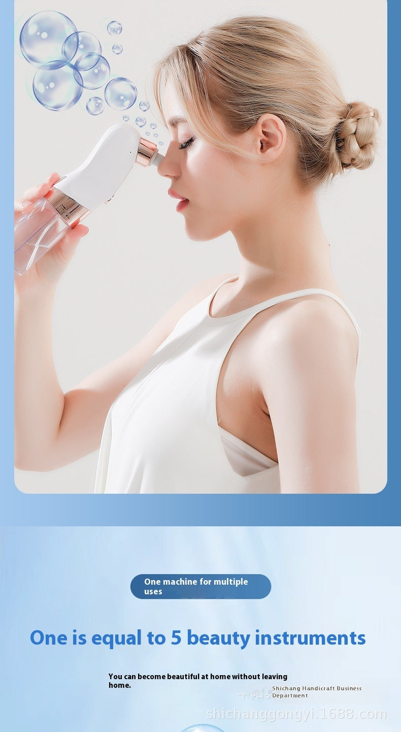 Mitesserentfernungsgerät mit kleinen Bläschen