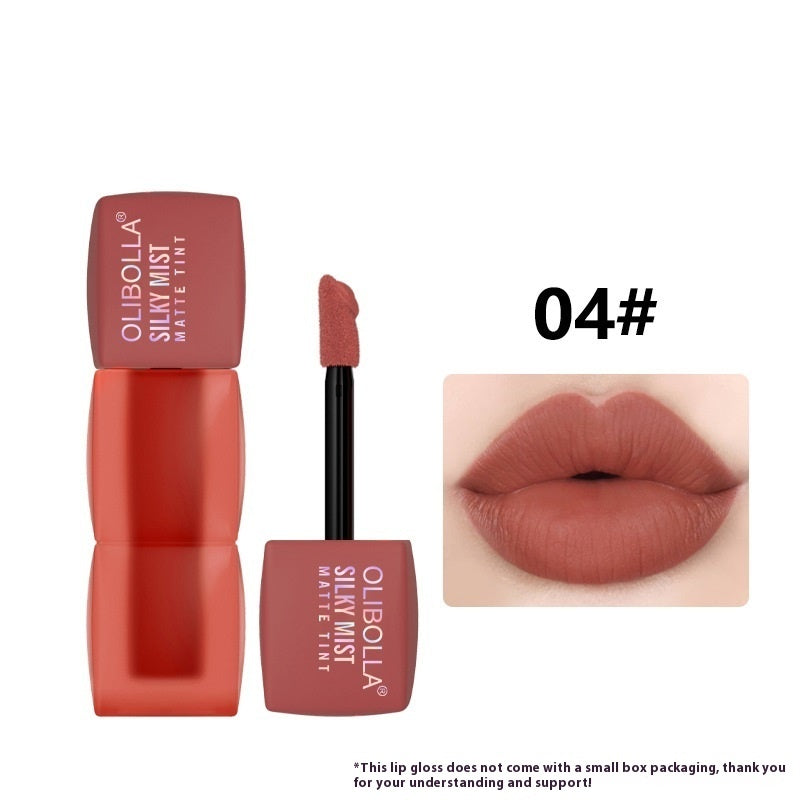 Matte Velvet Lip Lacquer Long-lasting Moisturizing Fade Lip Lines Lipstick