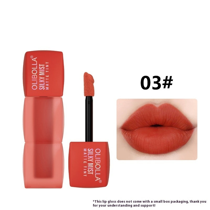 Matte Velvet Lip Lacquer Long-lasting Moisturizing Fade Lip Lines Lipstick