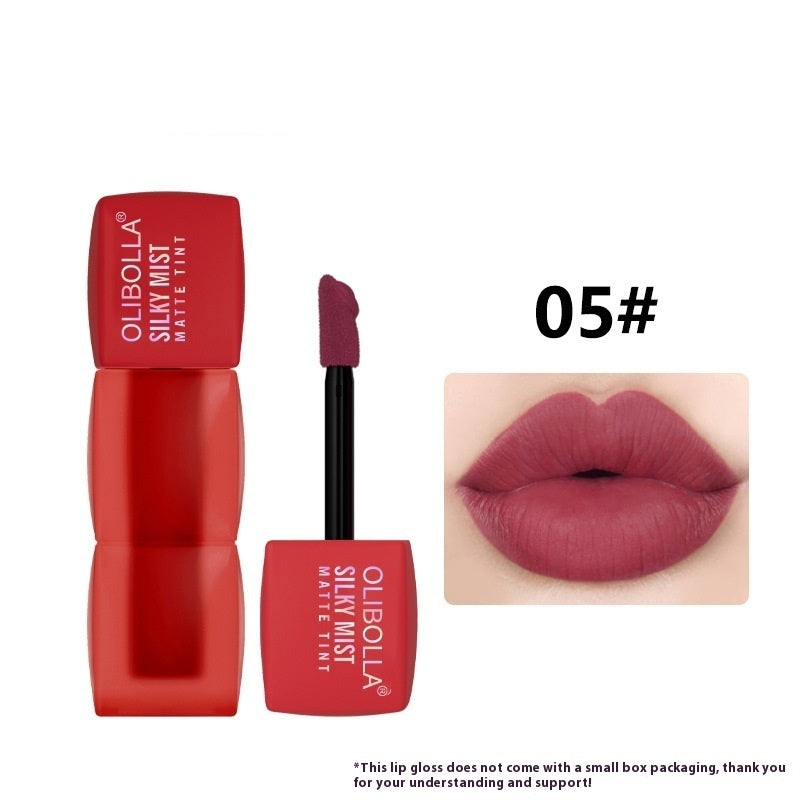 Matte Velvet Lip Lacquer Long-lasting Moisturizing Fade Lip Lines Lipstick