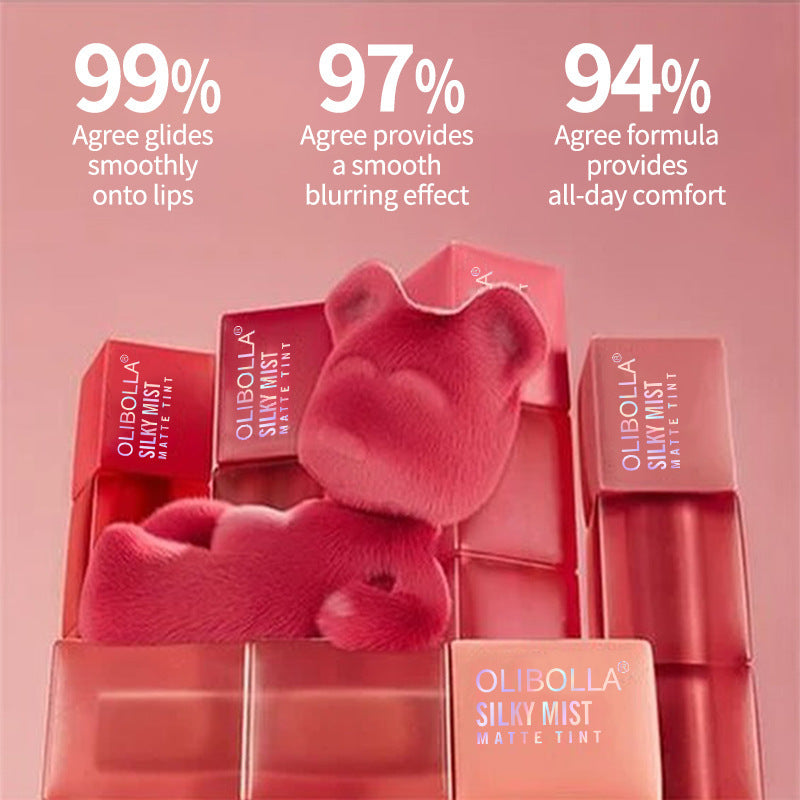 Matte Velvet Lip Lacquer Long-lasting Moisturizing Fade Lip Lines Lipstick