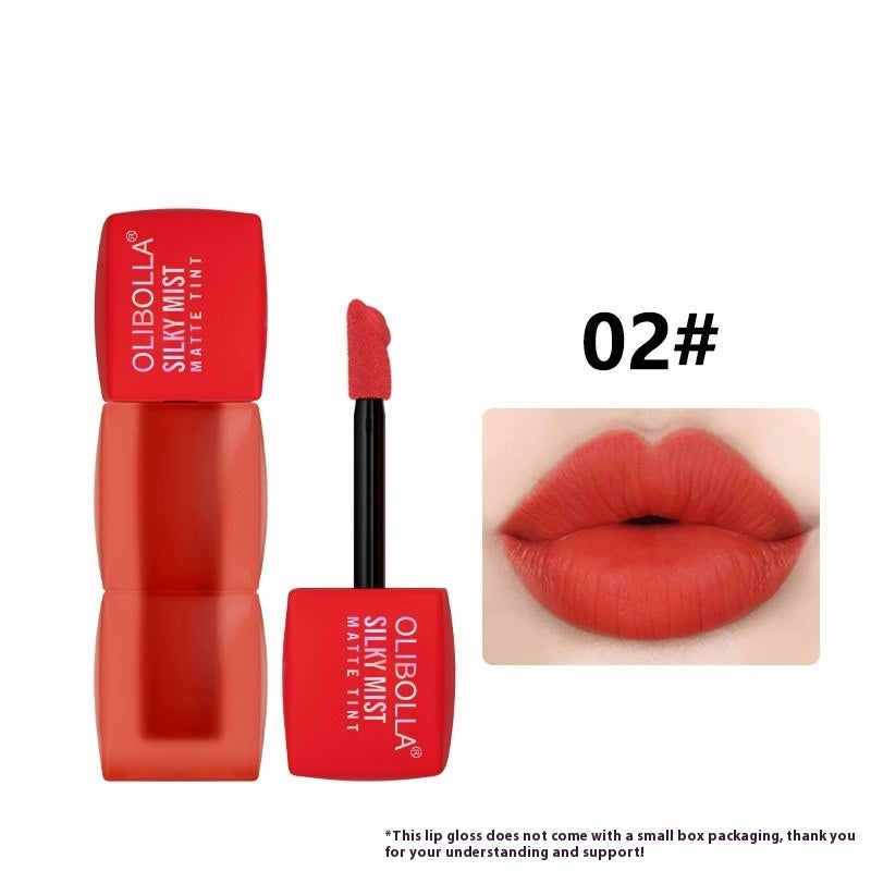 Matte Velvet Lip Lacquer Long-lasting Moisturizing Fade Lip Lines Lipstick